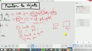 Vid-16 Pointer to Objects