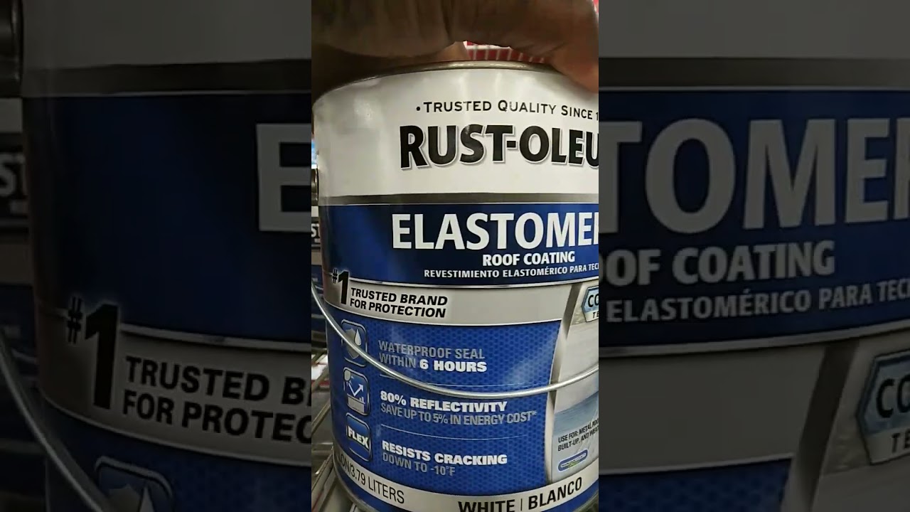 rustoleum elastomeric roof coating any good 👍 yall