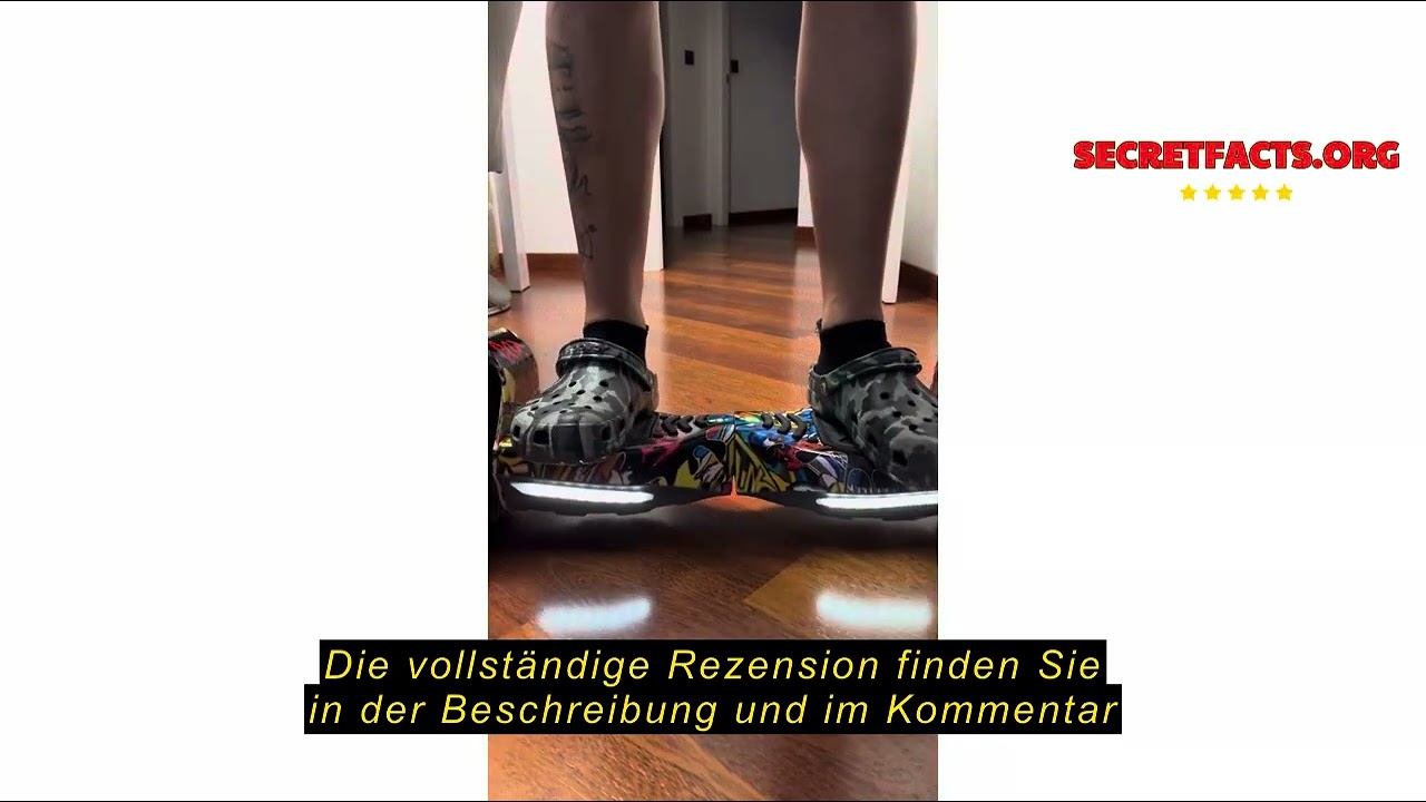 Produktbewertung: RCB 8.5" Premium Offroad Hoverboard, APP Steuerfunktion,Integrierte LED-Bluetooth