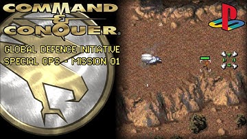 GDI Special Ops - Mission 01 C&C TD (Playstation 1997)