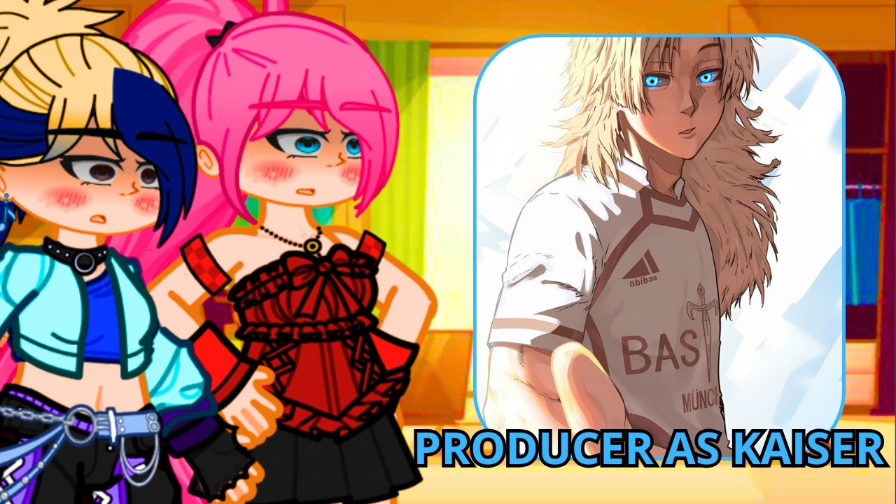 [NTR] K/DA react/reagindo a Producer as Michael Kaiser - gacha club | 🇺🇸 🇧🇷