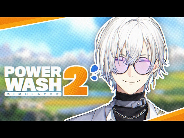 【POWERWASH SIMULATOR 2】 mud and the human condition 🧼🫧 【NIJISANJI EN | Kaelix Debonair】