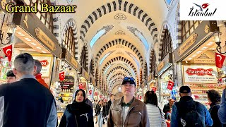 Walking Tour in Grand Bazaar of İstanbul #istanbul #türkiye