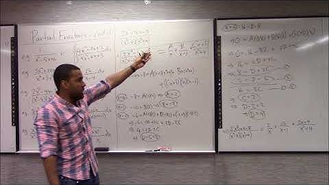 Math 1207 Lecture 22 - More Partial Fractions examples