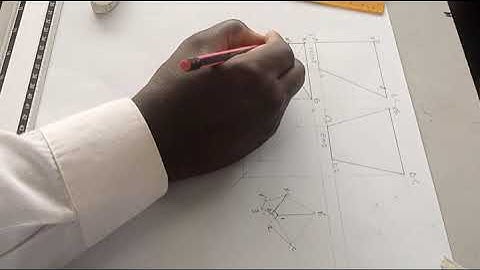 WASSCE NOV 2016 SURFACE DEVELOPMENT (TRIANGULATION) SQUARE TO SQUARE #WASSCE#WAEC#TECHNICALDRAWING