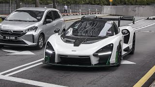 SUPERCARS in MALAYSIA 2023-2024 Highlights | McLaren Senna, 765LT, SVJ, GT3, DBS OHMSS Edition