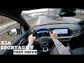 NEW 2022 Kia Sportage 1.6 T-GDi 230HP Hybrid GT LINE | POV Test Drive| 0-100| Review