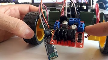 Arduino Bluetooth Kontrollü Araba Yapımı - Hc06 modüllü