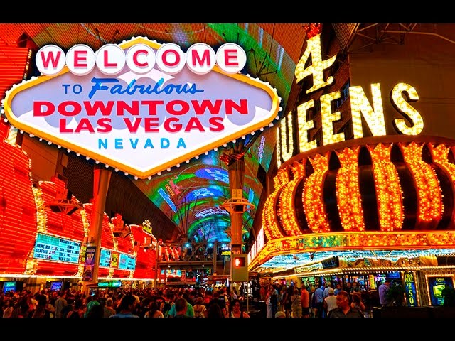 Welcome to Fabulous Downtown Las Vegas Sign, Fremont Street, Las