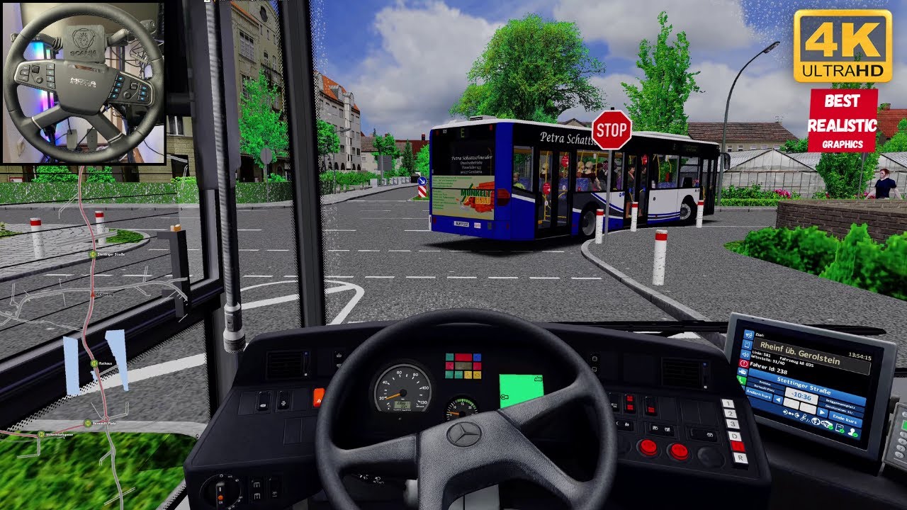 OMSI 2 Gerolstein Citaro O530G Facelift Linie 581 Realistic Driving Moza TSW