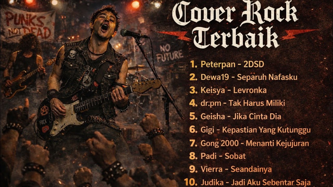 Cover Rock Indonesia Terbaik Sepanjang Masa | Full Album