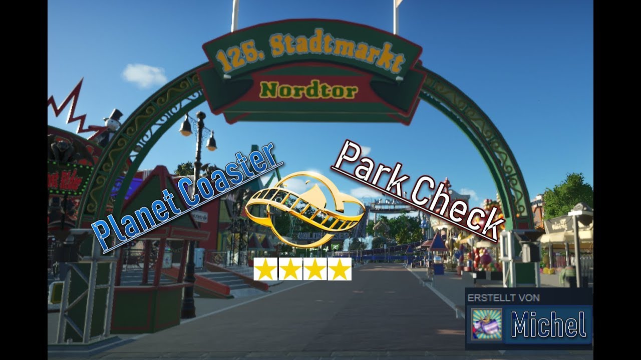 Planet coaster Park Check 125. Stadtkirmes