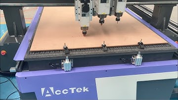 Three spindle CNC Router Machine with Rotary axis