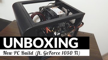 UNBOXING | New PC with Benchmark Results (ft. GeForce GTX 1050 Ti)