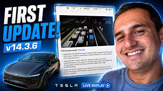 I got my first Tesla Software Update!!