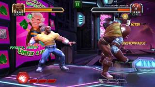 LUKE CAGE VS UNTS  COLOSSUS