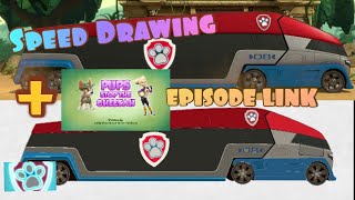 The New PAW Patroller Speed Drawing + Pups Stop The Cheetah full episode Link