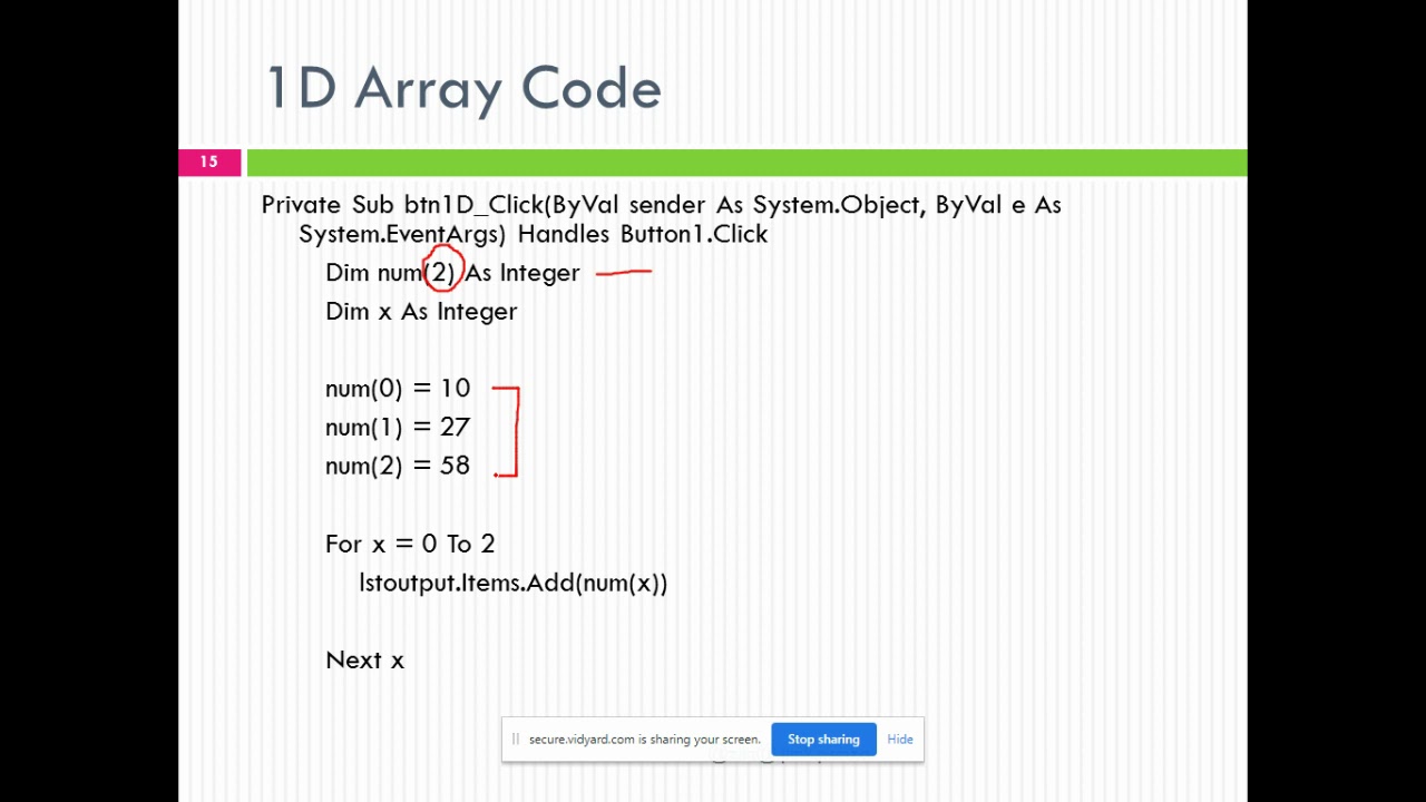 Array 1D - YouTube