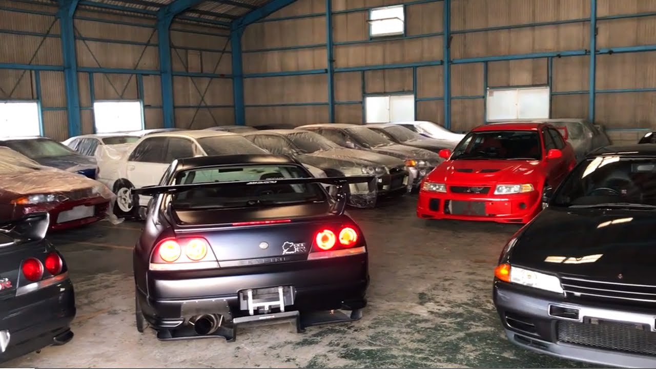 JDM EXPO INDOOR STORAGE I JDM classic cars for sale Japan YouTube