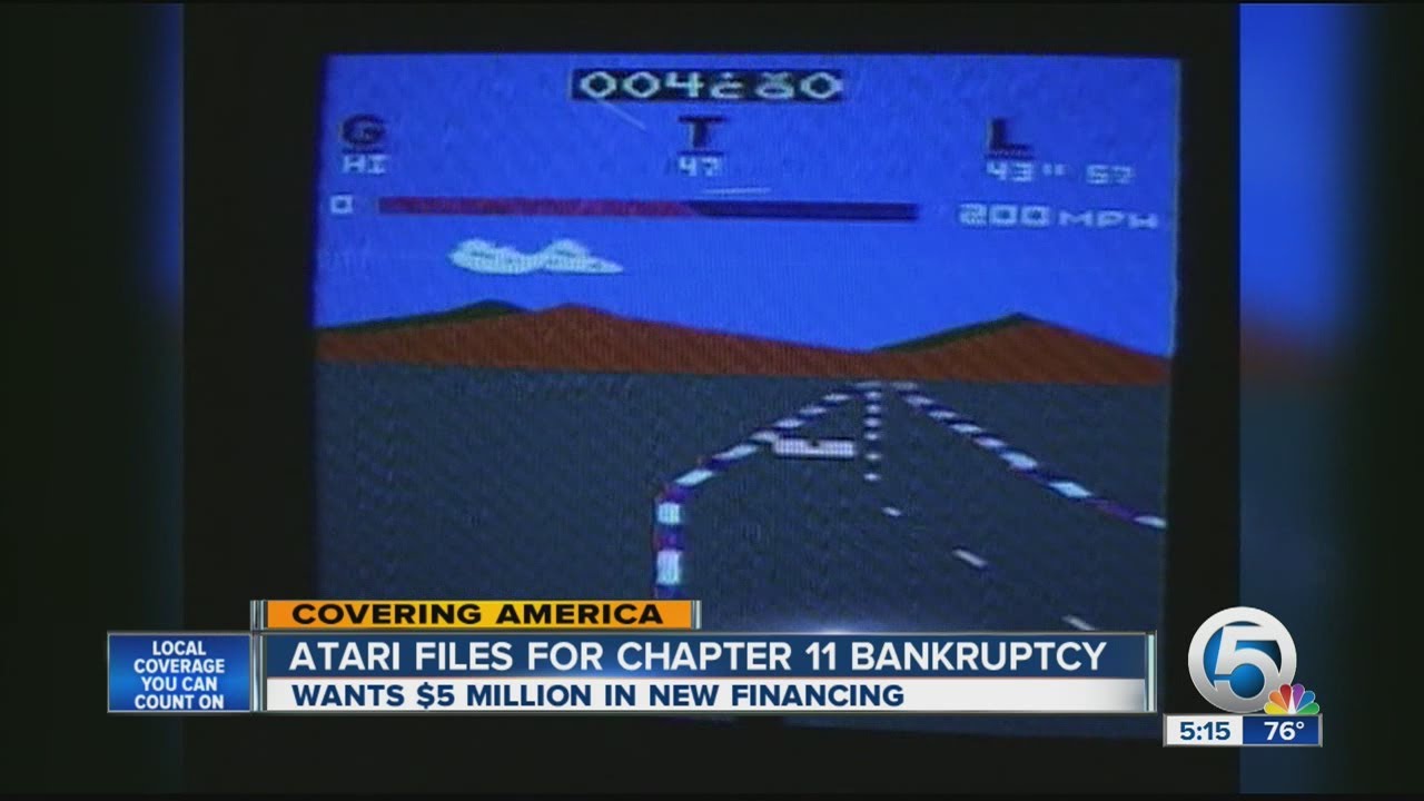 Atari files for chapter 11 bankruptcy