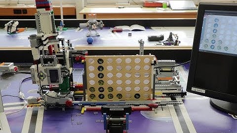 LEGO Mindstorms "Connect 4" / "Puissance 4" Robot