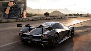 KTM X-BOW FORZA HORIZON 5 HIGHWAY SPEED TEST STEERING WHEEL GAMEPLAY
