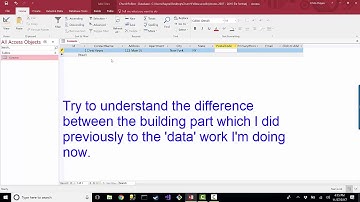 Church Database In Access Part 4 - Adding a Record