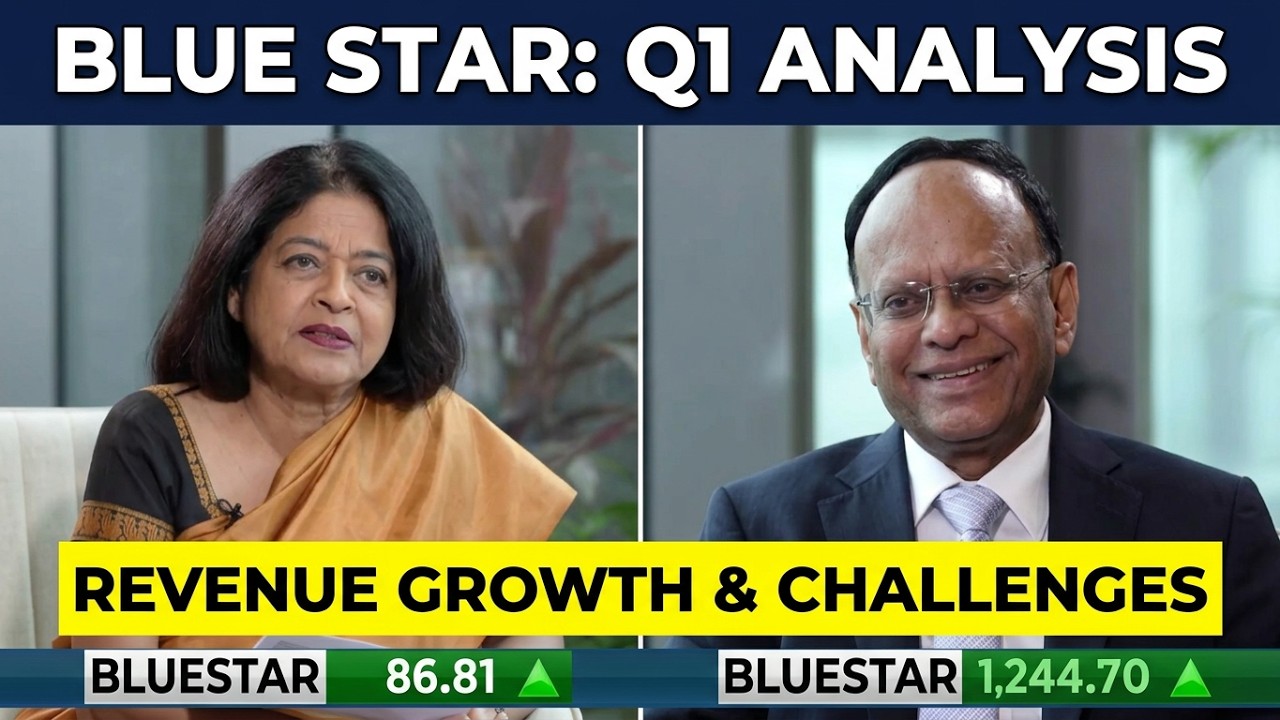 Mr B Thiagarajan, MD, Blue Star — Moneycontrol’s show ‘Latha & The Leaders’