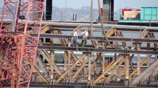 Truss Erection March 13 in HD