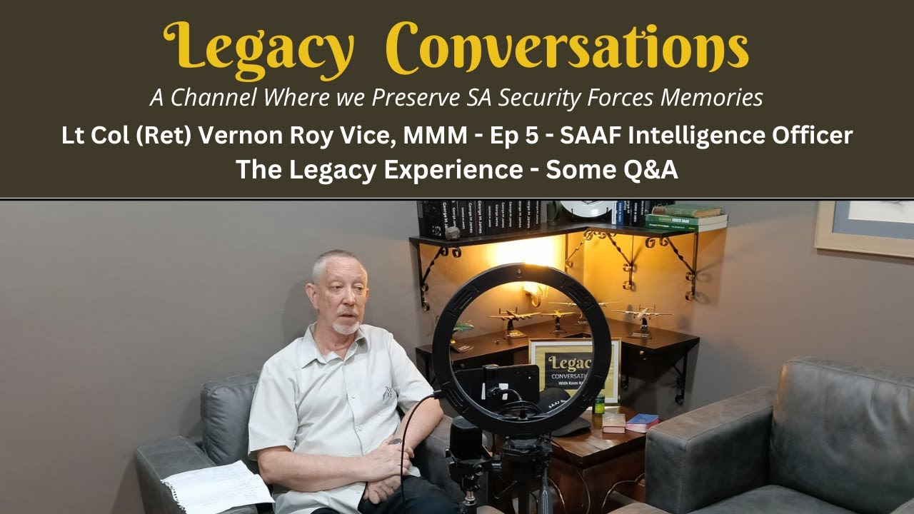 Офицер разведки ВВС ЮАР - подполковник Вернон Вайс - Вопросы и ответы к 5-му эпизоду