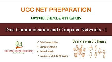 Data Communication and Computer Networks - I - Overview in Tamil | UGC NET Computer Science Unit 9