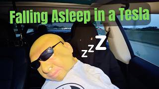 What happens when you fall asleep in a Tesla using FSD?