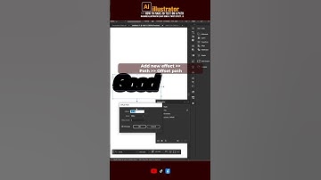 ✨ How to Create an Overlapping Text Effect in Adobe #illustrator  🎨 | Easy Tutorial