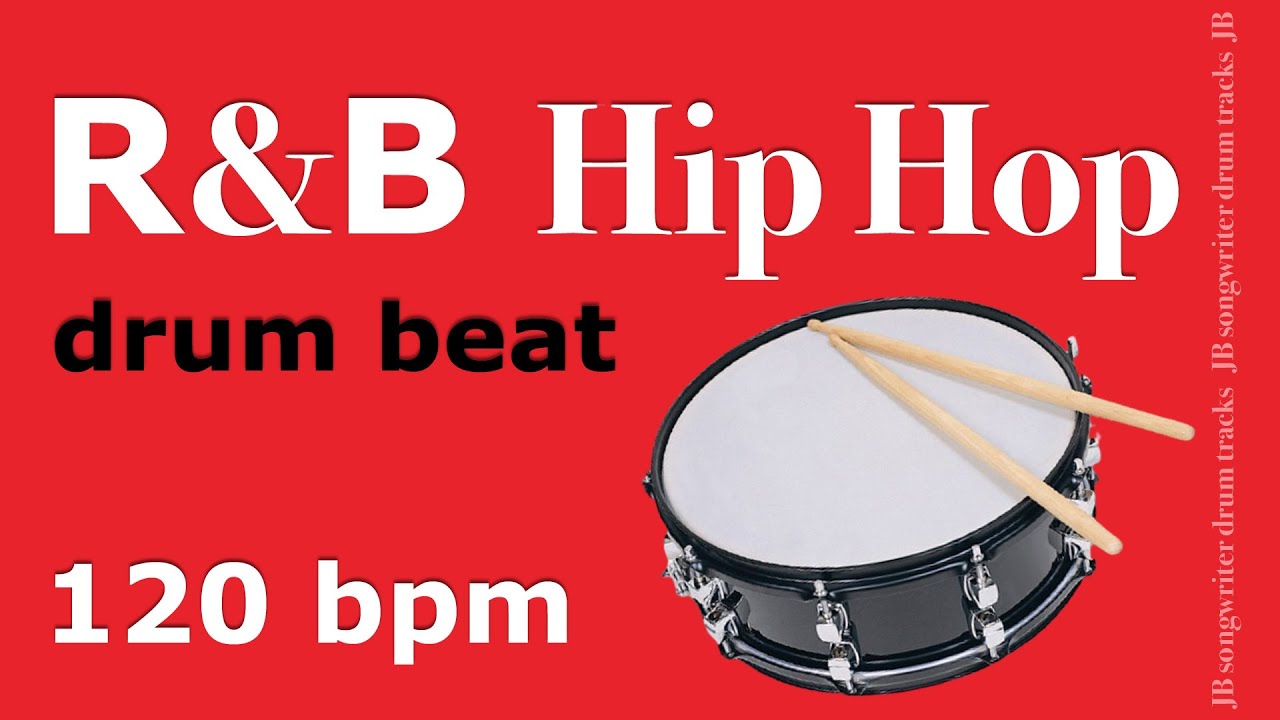 R&B Hip Hop Type Beat 120bpm - Drum Backing Track - #22