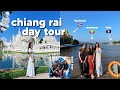 CHIANG RAI VLOG 🇹🇭 white temple, blue temple, golden triangle + more! | backpacking thailand vlog