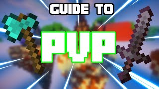 some guides to become pvp master in minecraft pe/wait for end