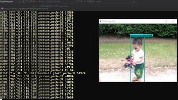 Visual C++ darknet opencv cuda yolo4測試即時影像、小孩玩車、柴犬影片識別