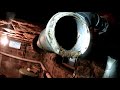 Repair on a 2" steam boiler line