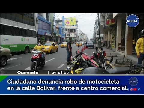 Preocupación por robos de motos en Quevedo; ciudadanos esperan investigación en la Fiscalía