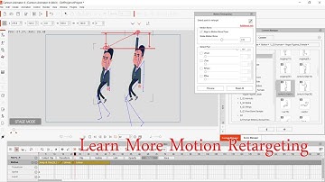Know more Motion Retargeting in Cartoon Animator 4