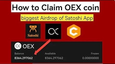 How to Claim #OEX coin in #Satoshi App |#CORE mining Withdrawal Update |1000 - OEX $5000