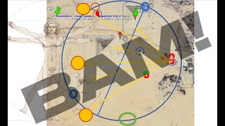 Seeking for the Giza Precessional Clock with the Vitruvian Man| @TheGreatPyramid
