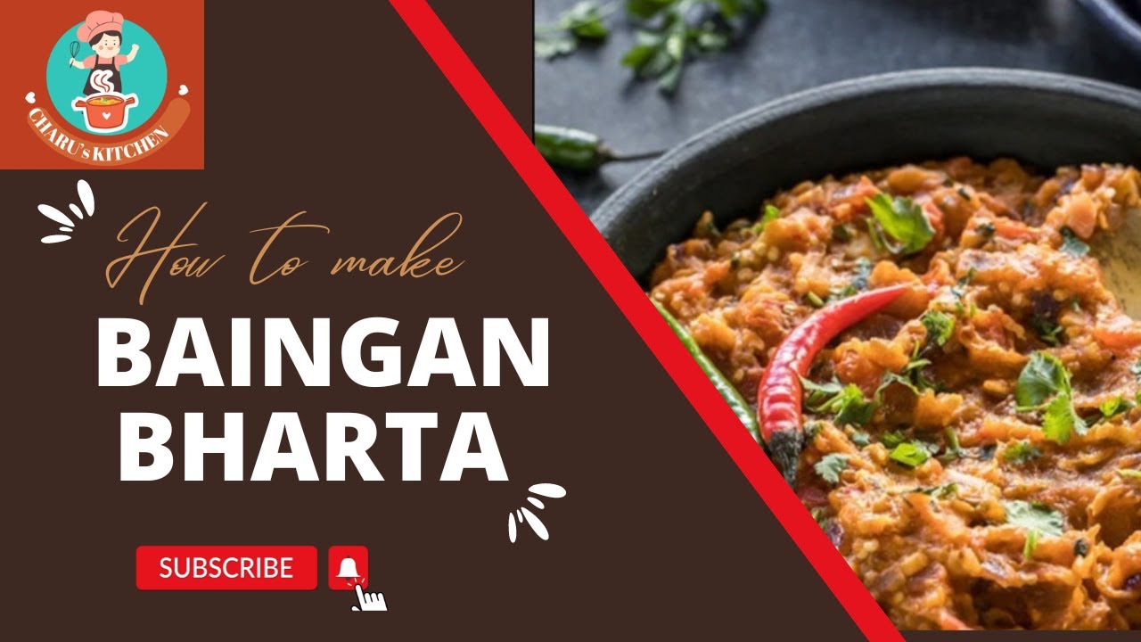 Make restaurant style baingan bharta/how tomake baingan bharta