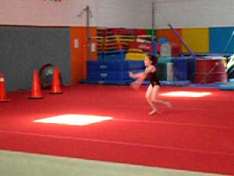 Angelina Level 3 floor routine 2010