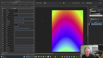 Three Color Oscillator Patterns in Affinity Photo