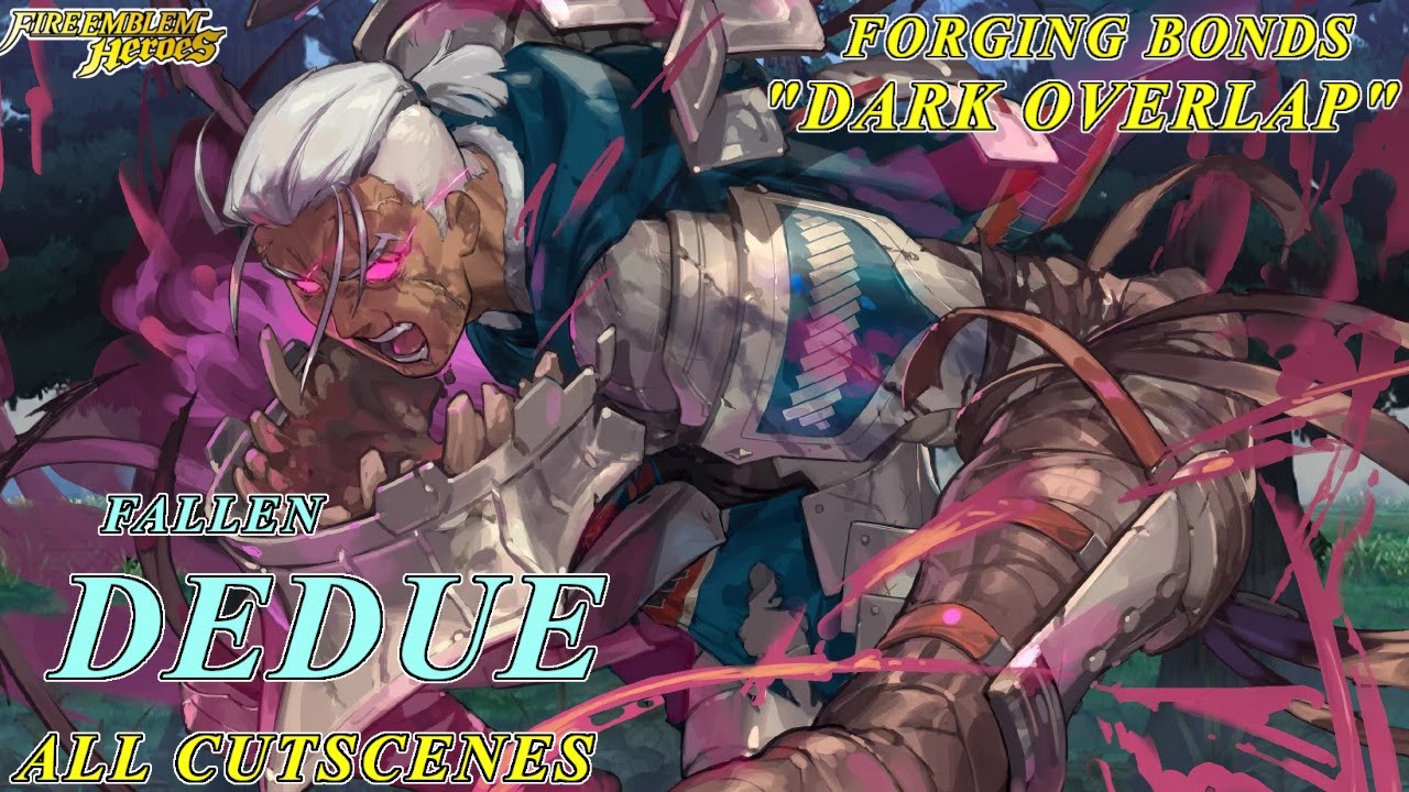 Fire Emblem Heroes - Forging Bonds "Dark Overlap" Fallen Dedue ALL Scenes