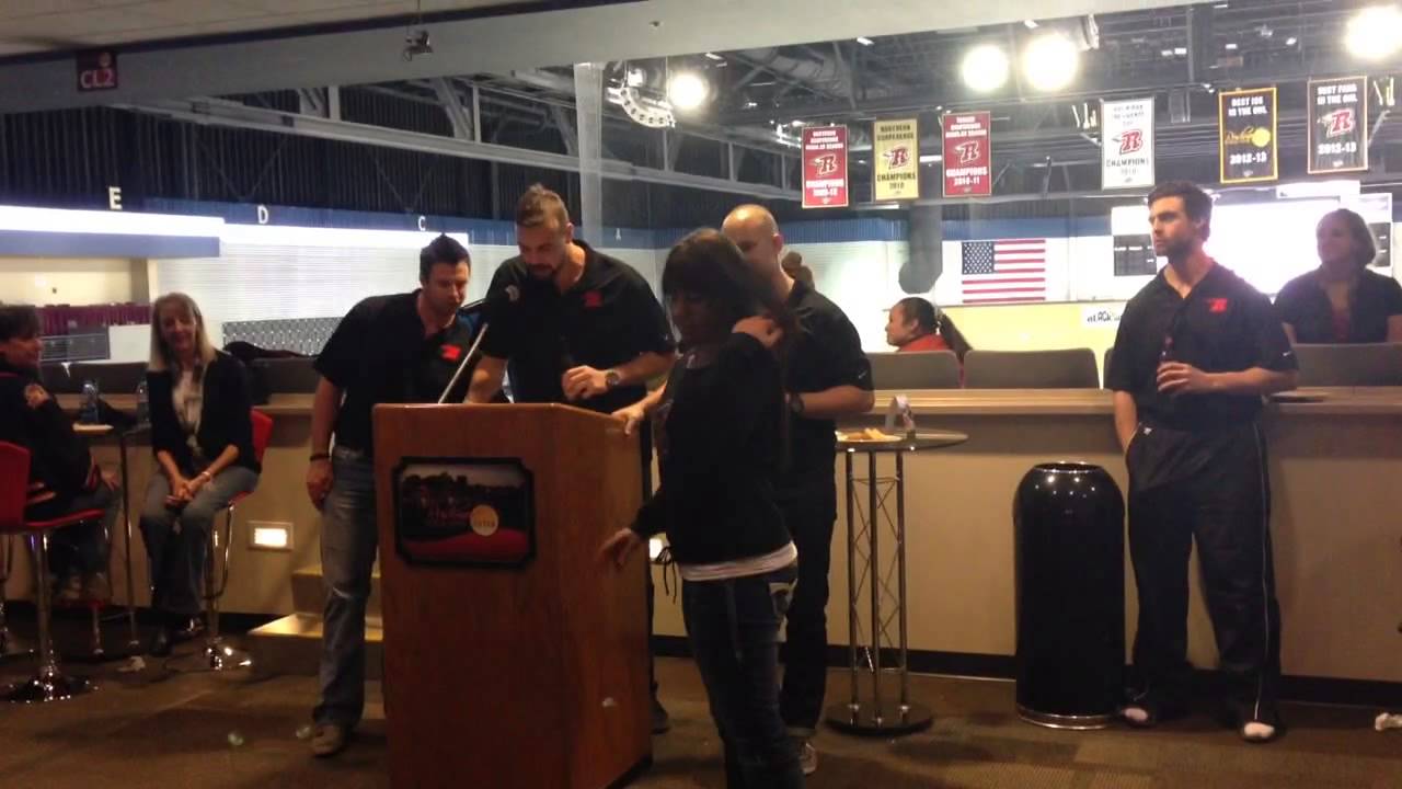 Hockey 'N Heels Fashion Show Justin Sawyer 2 YouTube