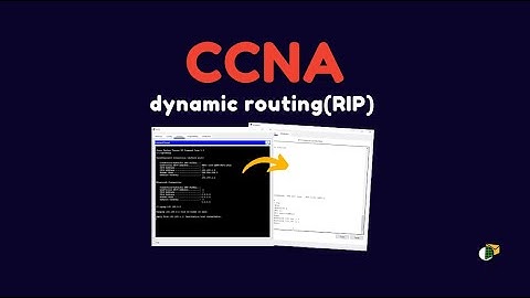 Free CCNA Course 2025-2026 Dynamic Routing RIP Explain