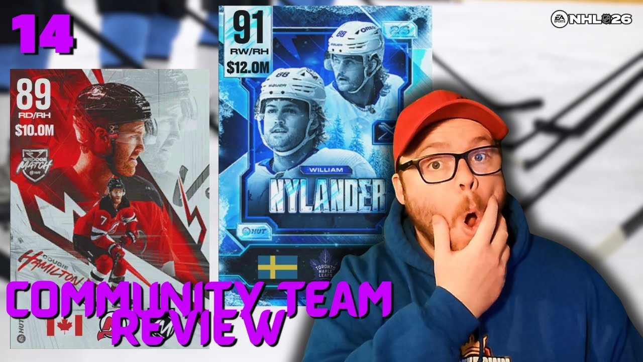 ОБЗОР КОМАНД СООБЩЕСТВА: СУМАСШЕДШИЕ КОМАНДЫ И ЛИНИИ В NHL 26 HUT