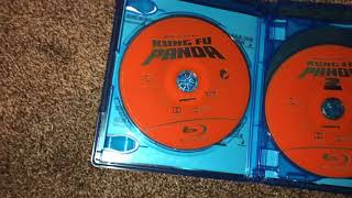 A better view of the Kung Fu Panda - 3 Movie Collection discs